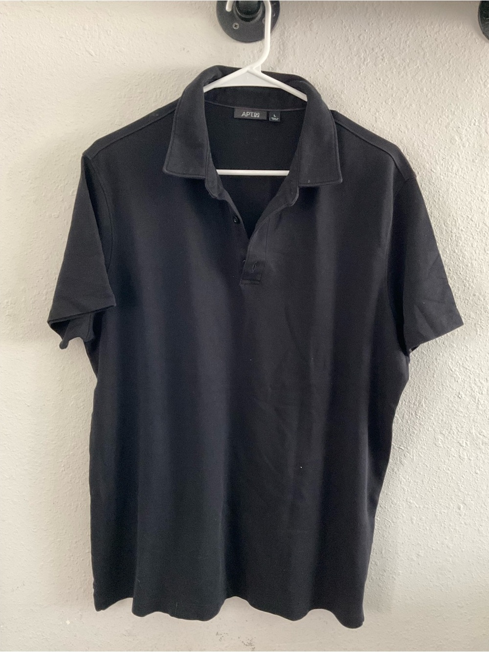 Apt. 9 Classic Black Short-Sleeve Polo